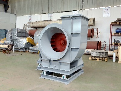 高溫風機葉輪葉片磨損